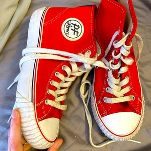 Red P.F. Flyers size 7